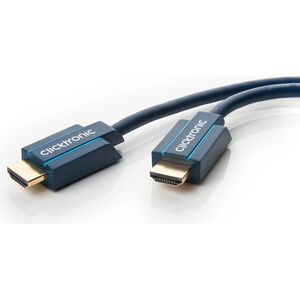 Kabel Clicktronic HDMI - HDMI 2m niebieski (70303)
