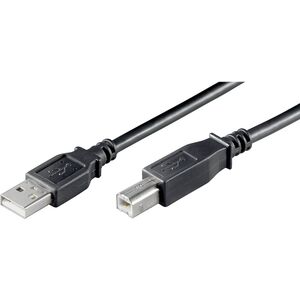 Kabel USB Eigenbrand USB-A - USB-B 3 m Czarny (68901)