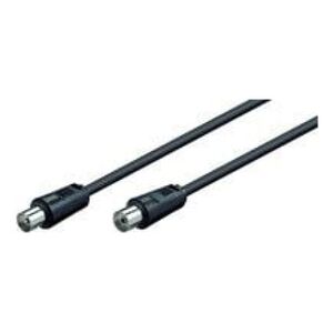 Kabel MicroConnect Antenowy 7.5m czarny (COAX075)