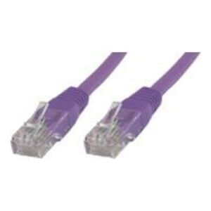 MicroConnect RJ-45/RJ-45 kat.6 1m Fioletowy (UTP601P)