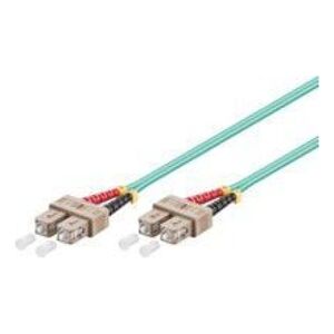 MicroConnect Patchcord światłowdowy SC/UPC-SC/UPC, 50/125 OM3, 1m (FIB222001)