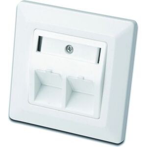 Digitus Faceplate f Keyst Jacks 2xRJ45 (DN-93801-1)