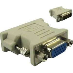 Adapter AV MicroConnect DVI-D - D-Sub (VGA) biały (MONCJ)