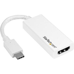 Adapter USB StarTech USB-C - HDMI Biały  (CDP2HDW)
