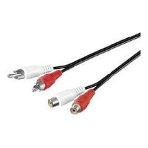 Kabel MicroConnect RCA (Cinch) x2 - RCA (Cinch) x2 5m czarny (AUDCH5)