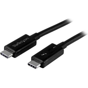 Kabel USB StarTech USB-C - USB-C 0.5 m Czarny (TBLT34MM50CM)