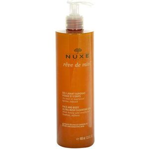 Nuxe Reve de Miel Face And Body Rich Cleansing Gel Żel do mycia twarzy 400ml