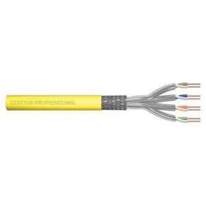 Digitus Przewód instalacyjny S-FTP, Cat7A, 1000m, żółty (DK-1743-A-VH-10)