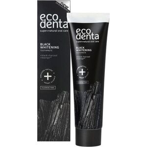 Ecodenta Ekologiczna czarna pasta do zębów WYBIELAJĄCA z węglem drzewnym 100ml