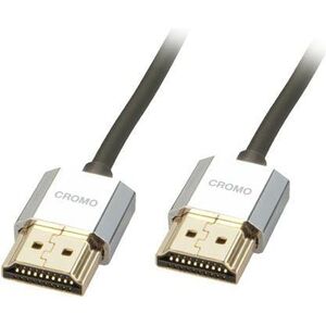 Kabel Lindy HDMI - HDMI 0.5m srebrny (41670)
