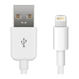 Kabel USB MicroConnect USB-A - Lightning 2 m Biały (LIGHTNING2)