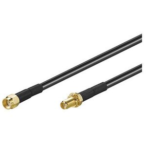 Kabel MicroConnect Antenowy 2m czarny (51676)