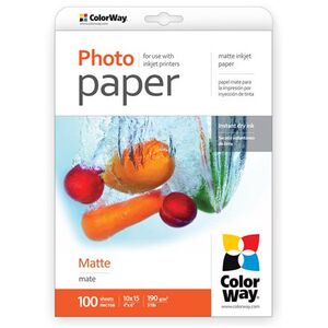 ColorWay Papier fotograficzny do drukarki A6 (PM1901004R)