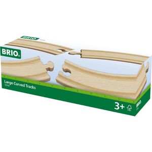 Brio Zestaw 4 torów, długi łuk (33342)