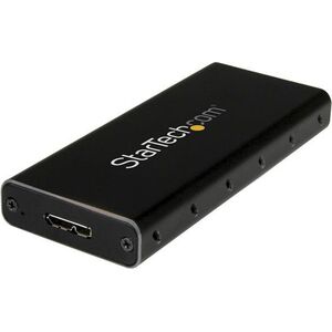 Kieszeń StarTech M.2, USB-C, Czarny (SM21BMU31C3)
