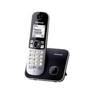 Telefon stacjonarny Panasonic Panasonic KX-TG6811FXB Cordless phone, Silver Black - KX-TG6811FXB