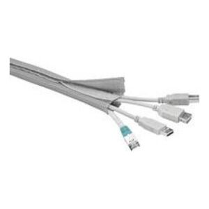 Organizer MicroConnect Otulina na przewody Srebrny 1 sztuka  (CABLESOCK2)