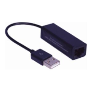 Karta sieciowa MicroConnect USB - RJ-45 Czarny (USBETHB)