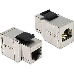 Delock DeLOCK Keystone Modul RJ45 Buchse an RJ45 Buchse, Cat.6A - 86166