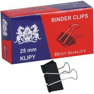 Grand Klipsy metalowe 25 mm