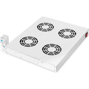 Digitus Klimatyzator dachowy do zmiennej instalacji 483 mm Szary (DN-19 FAN-4-HO)