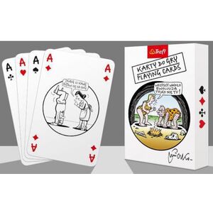Trefl Karty - Mleczko 55 listków (185887)