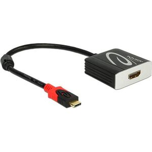 Adapter USB Delock USB-C - HDMI Czarny  (62730)