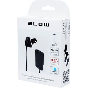 Ładowarka Blow 4x USB-A 9.6 A  (75-744#)