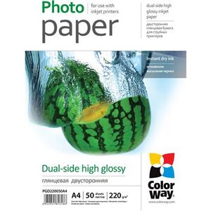 ColorWay Papier fotograficzny do drukarki A4 (PGD220050A4)