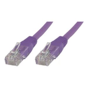 MicroConnect RJ-45/RJ-45 kat.6 U/UTP 1m Fioletowy (B-UTP601P)
