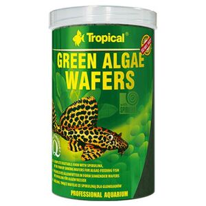 Tropical Green Algae Wafers tonące roślinne wafelki dla ryb 250ml