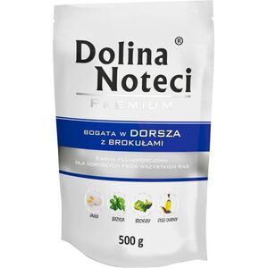 Dolina Noteci Premium bogata w dorsza z brokułami 500g