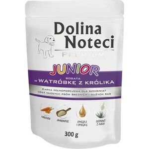 Dolina Noteci Premium Junior z wątróbką z królika 300g