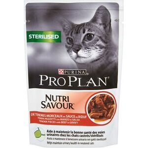 Purina Pro Plan Sterilised Nutrisavour Wołowina 85g