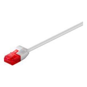 MicroConnect RJ-45/RJ-45 kat.6 U/UTP Szary 0.15m (V-UTP60015-SLIM)