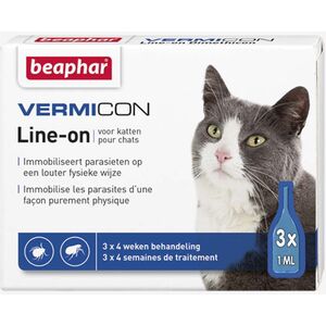 Beaphar Vermicon - Preparat na ektopasożyty dla kota