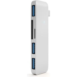 HUB USB Satechi 1x SD 1x microSD  + 3x USB-A 3.0 (ST-TCUHS)
