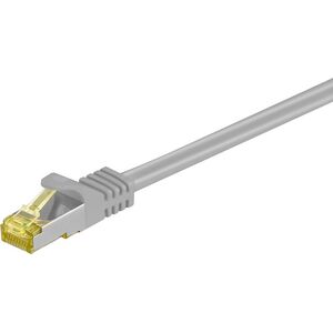 MicroConnect RJ-45/RJ-45 kat.7 S/FTP Szary 10m (SFTP710)