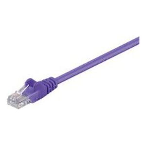 MicroConnect RJ-45/RJ-45 kat.5e U/UTP Fioletowy 5m (B-UTP505P)
