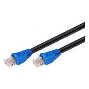 MicroConnect RJ-45/RJ-45 kat.6 U/UTP Czarny 30m (B-UTP630SOUT)