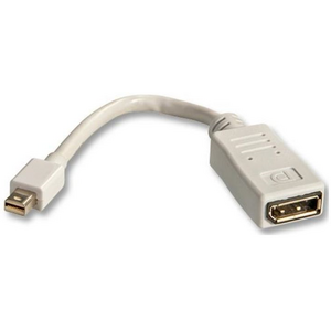 Adapter AV MicroConnect DisplayPort Mini - DisplayPort biały (MDPDP)