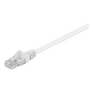 MicroConnect RJ-45/RJ-45 kat.5e U/UTP Biały 7.5m (B-UTP5075W)