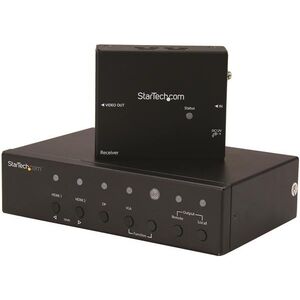 System przekazu sygnału AV StarTech Extender VGA, DisplayPort, HDMI, Cat5 (STDHVHDBT)