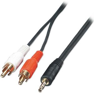 Kabel Lindy RCA (Cinch) - RCA (Cinch) x2 2m czarny (35681)