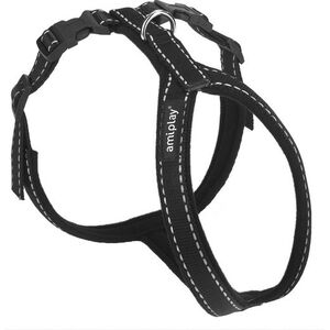 Ami Play Szelki regulowane Grand Soft Reflective M max 34 [c] x 49-59 [d] cm czarny