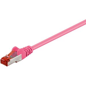 MicroConnect RJ-45/RJ-45 kat.6 F/UTP Różowy 2m (B-FTP602PI)