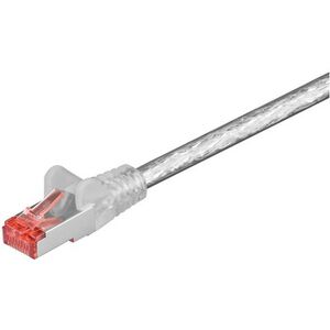 MicroConnect S/FTP CAT6 0.25m Transperant - SSTP60025T