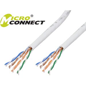 MicroConnect Kabel instalacyjny U/UTP, CAT6, 305m, PVC, szary (KAB010-305C)