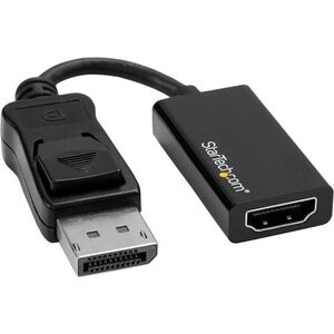 Adapter AV StarTech DisplayPort - HDMI czarny (DP2HD4K60S)
