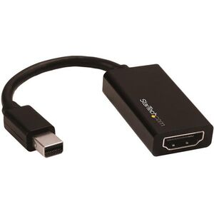 Adapter AV StarTech DisplayPort Mini - HDMI czarny (MDP2HD4K60S)